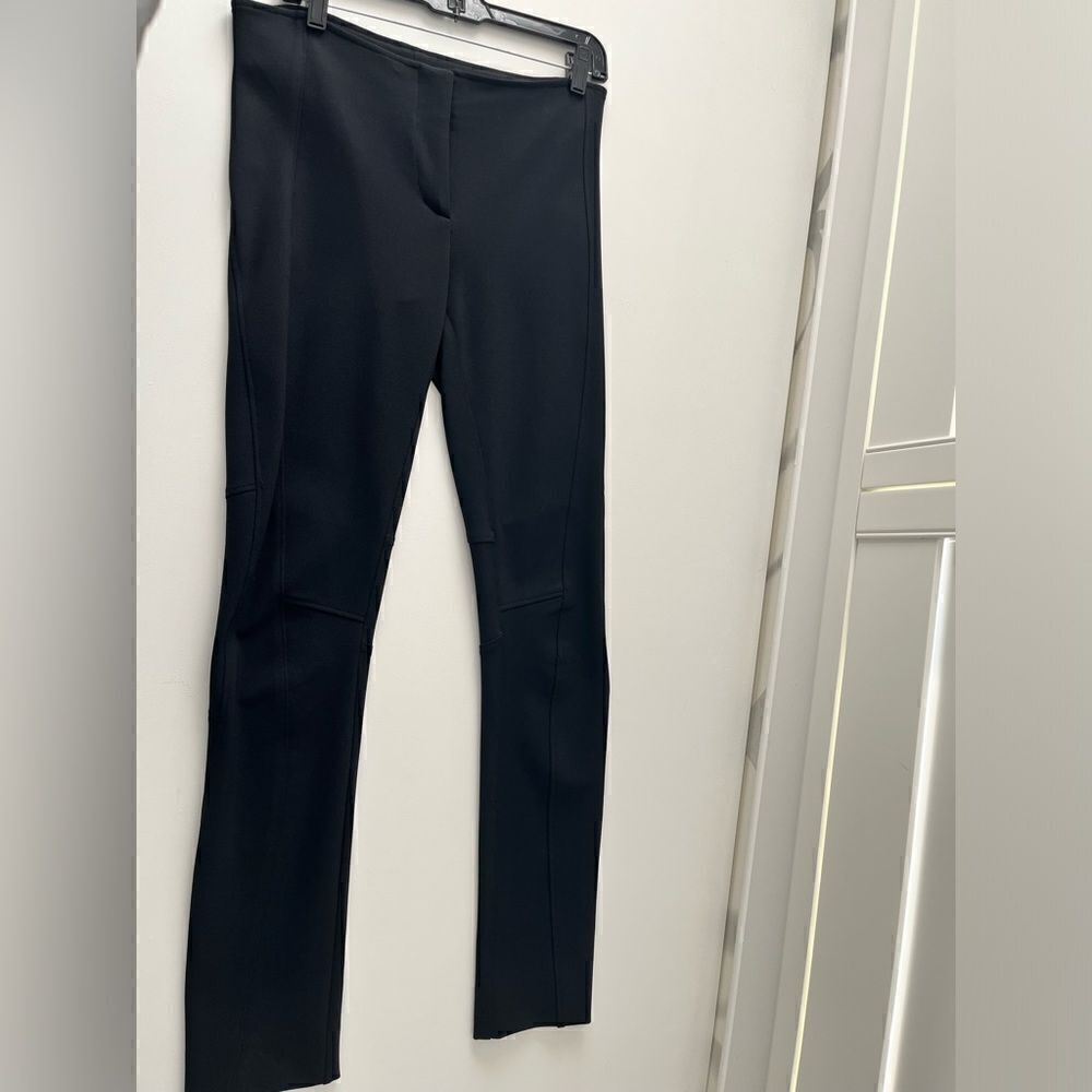Calvin Klein Straight Leg Size 8/44 Black Pant